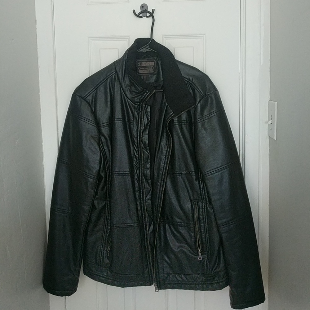 Men's leather jacket